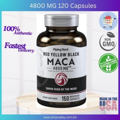 Piping Rock, Maca, 4800 mg, 150 Quick Release Capsules