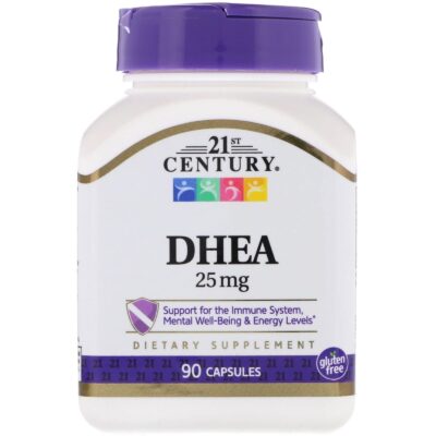 21st Century, DHEA, 25 mg, 90 Capsules