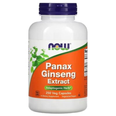Now Foods Panax Ginseng Extract, 1000 mg, 250 Veg Capsules