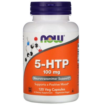 NOW Foods 5-HTP mood and sleep support supplement
