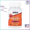 NOW Foods Vitamin D-3 10,000 IU 120 Softgels – High Potency Bone & Immune Support