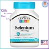 21st Century Selenium 200 mcg 60 Capsules bottle – antioxidant health supplement