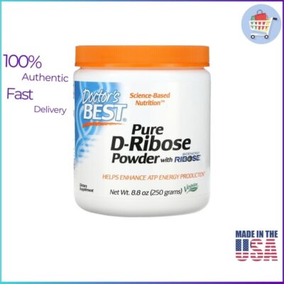 Doctor’s Best Pure D-Ribose Powder 250g Jar