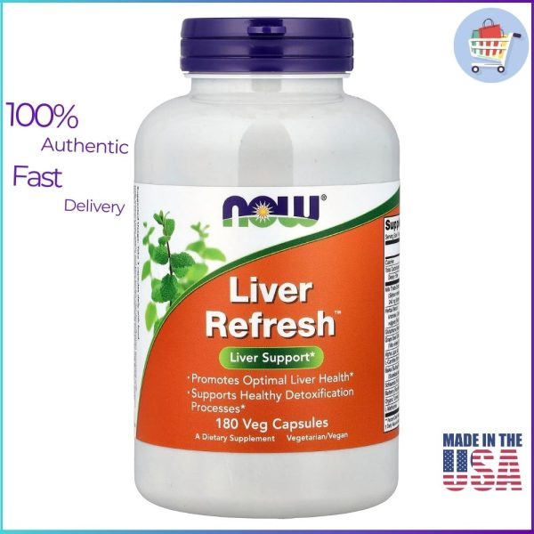 NOW Foods Liver Refresh 90 veg capsules bottle