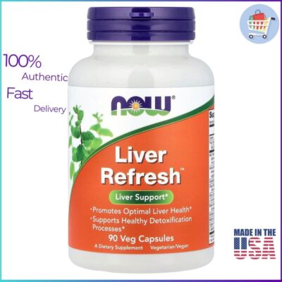 NOW Foods Liver Refresh 90 veg capsules bottle