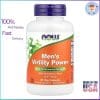 NOW Foods Men’s Vitality & Energy Support – Herbal Performance Formula – 60 Veg Capsules