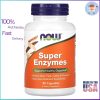NOW Foods Super Enzymes 90 capsules bottle – digestive enzyme blend