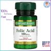 Nature’s Bounty Folic Acid 800 mcg 250 Tablets Bottle