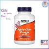 NOW Foods Apple Cider Vinegar 450 mg 180 Veg Capsules bottle