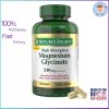 Nature’s Bounty Magnesium Glycinate 120 Capsules Supplement
