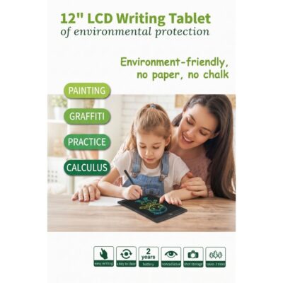 12 inch LCD writing tablet for kids with stylus pen