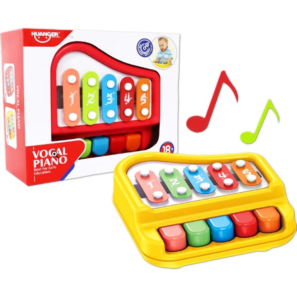 HUANGER Vocal Piano Musical Toy for Babies – শিশুদের মিউজিক্যাল পিয়ানো খেলনা - Image 4