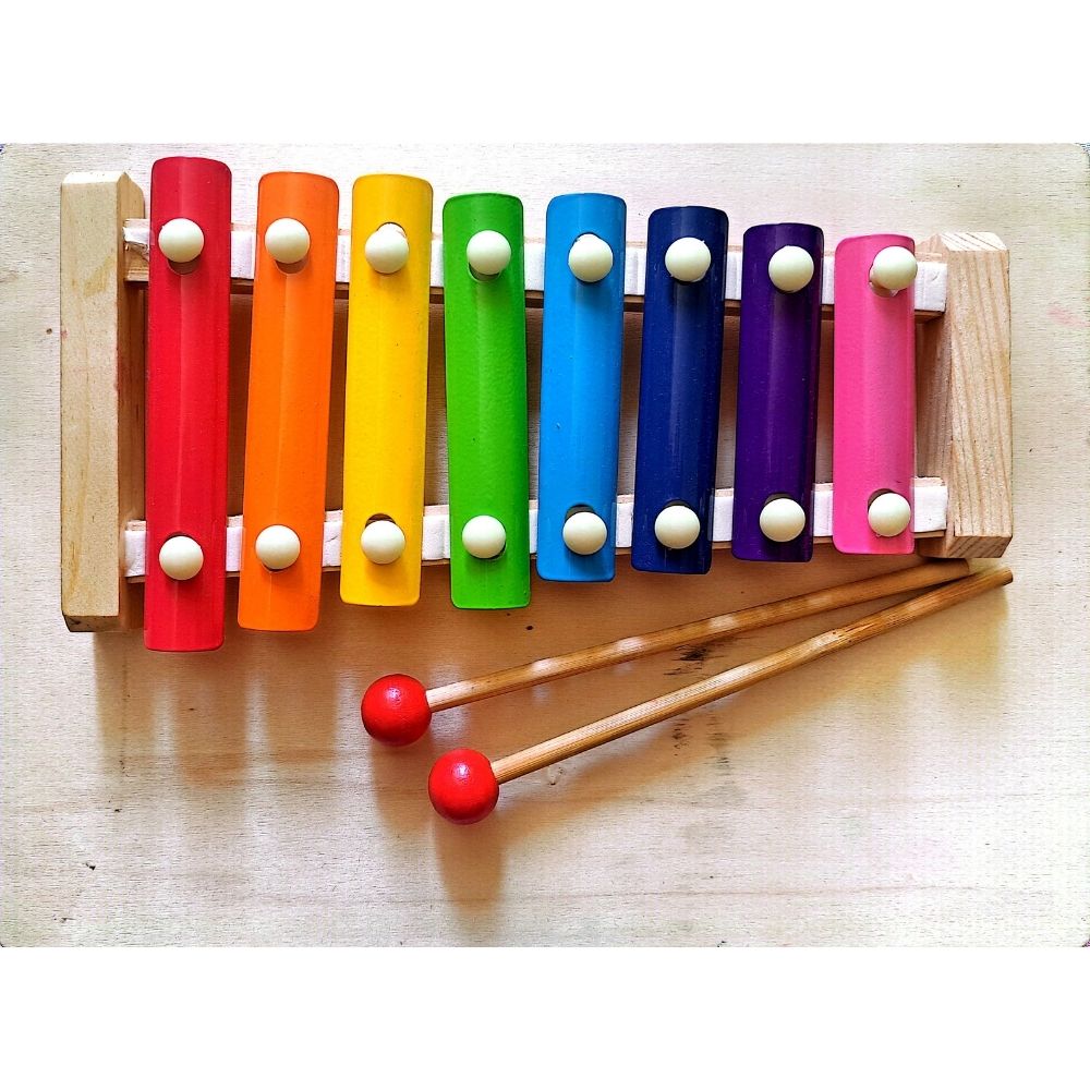Kids Musical Xylophone Toy – রঙিন মিউজিক্যাল খেলনা - Image 3