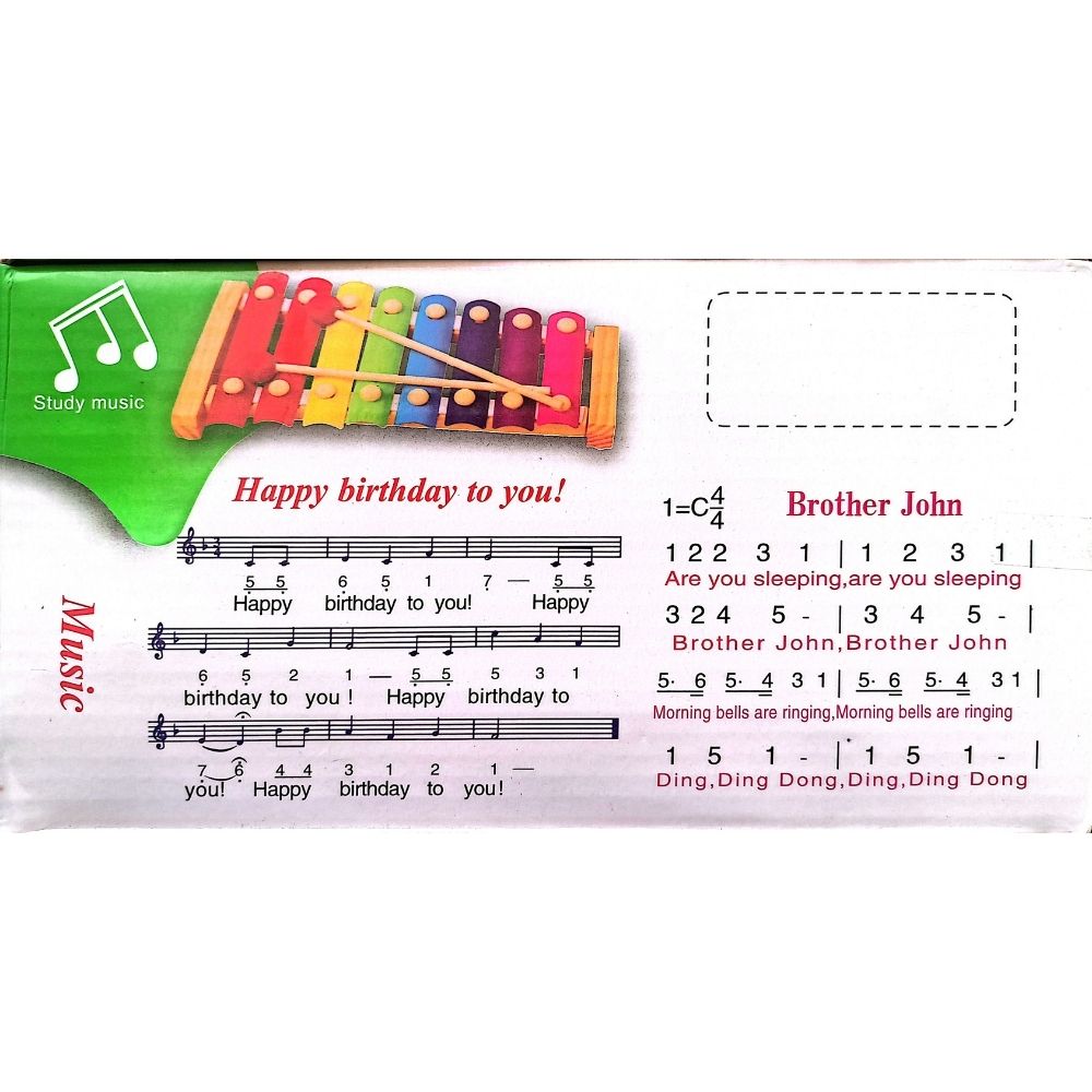 Kids Musical Xylophone Toy – রঙিন মিউজিক্যাল খেলনা - Image 4