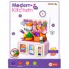 Modern Kitchen DIY Toy Set for Kids with Cooking Accessories