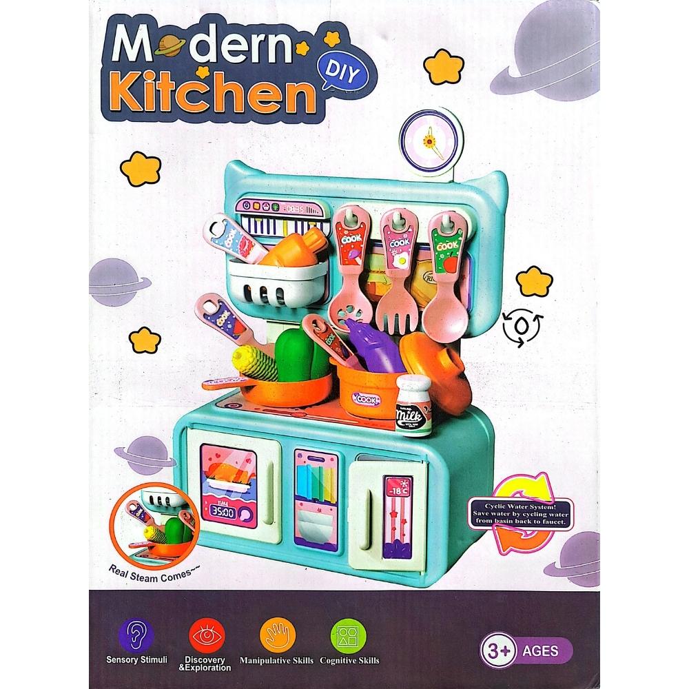 Modern Kitchen DIY Toy Set – শিশুদের মজার খেলনা কিচেন সেট - Image 2